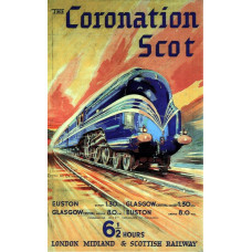 The Coronation Scot poster - LMS - 1937