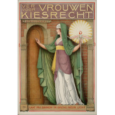 Vrouwenkiesrecht poster - 1918