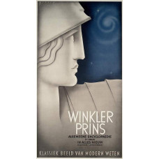 Winkler Prins encyclopedie poster - 1930