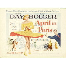 April in Paris - poster - 1952