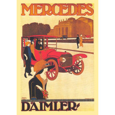 Mercedes poster - ca. 1910