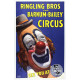 Barnum & Bailey clown poster - 1944