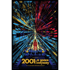 2001- A Space Odyssey - poster
