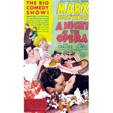 A night at the opera poster - 1935