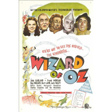 Wizard of Oz poster - 1939