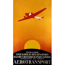 Aerotransport - Scandinavian Air Express poster 1928
