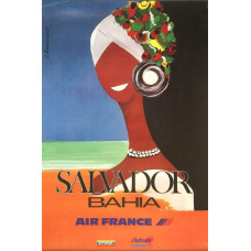 Air France poster Salvador da Bahia