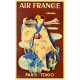 Air France Tokyo poster - 1952