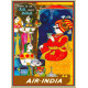 Air India poster "There is an air about India" 