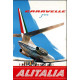 Alitalia Caravelle poster