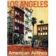 American Airlines poster Los Angeles - 50er jaren