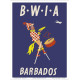 BWIA poster Barbados - 1965