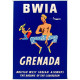 BWIA poster Grenada - 1965