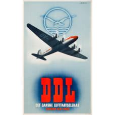 DDL - Det Danske Luftfartskelskab - poster
