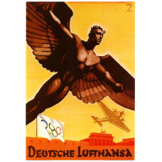 Deutsche Lufthansa poster - 1936