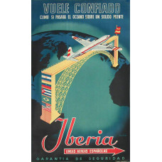 Iberia poster - 50er jaren