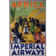 Imperial Airways poster Afrika - 1932