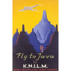 Java poster KNILM - 1938