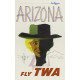 TWA - Arizona poster - 1955