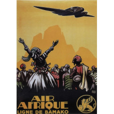 Air Afrique poster - 1925