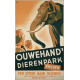 NS poster Ouwehand's Dierenpark Rhenen - 1938