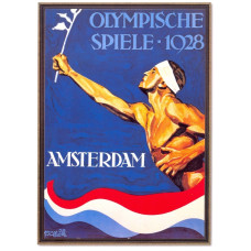Olympische Spelen Amsterdam - 1928 - poster B