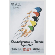 Wereldkampioenschap wielrennen 1947 poster