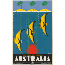 Great Barrier Reef poster - 1930