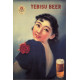 Yebisu bier poster - 50er jaren