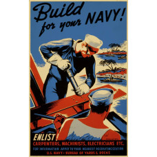 Build for your Navy poster - 1942