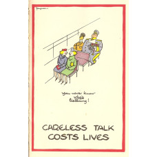 Careless talk costs lives - model 1 - 1940
