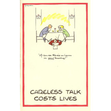 Careless talk costs lives - model 2 - 1940