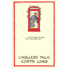 Careless talk costs lives - model 3 - 1940
