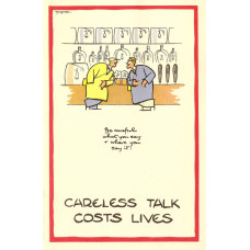 Careless talk costs lives - 1940 - model 4