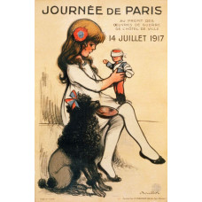 Journée de Paris poster - 1917