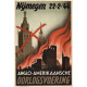 Nijmegen bombardement poster - 1944