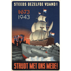 Steeds dezelfde vijand! poster - 1943