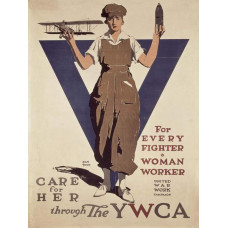 Vrouwelijk patriotisme poster - 1e Wereldoorlog
