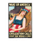 Wake up, America! poster, 1917