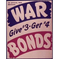 War Bonds poster - Tweede Wereldoorlog