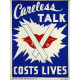 Careless talk costs lives - poster - 1941