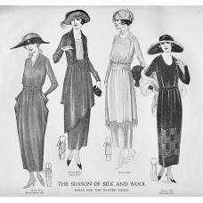 Amerikaanse mode prent - 1901 - versie B 