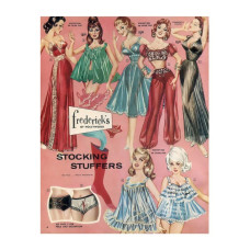 Frederick's lingerie catalogus pagina - 60er jaren