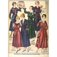 Jongedames mode - Sears catalogus pag. - 1916