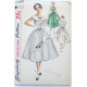 Simplicity jurk patronen mapje - 1958 - overdruk cover