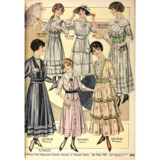 Damesmode - Sears catalogus pagina - 1916