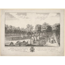 Haagse schutterij prent - 1760