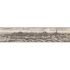 Leiden in 1675 - Christiaan Hagen - panoramische print