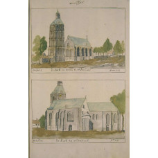 Oldenzaal - prent kerk - 1733