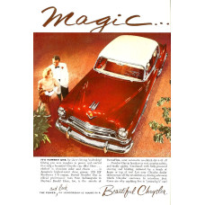 Chrysler advertentie - 1954